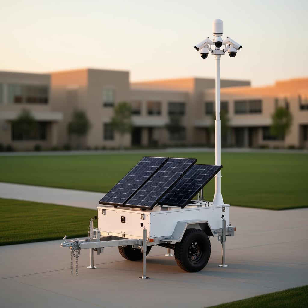Guardtress trailer deployed at schools & campuses